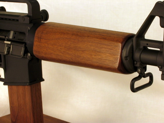 wood ar15 cabine hand guard